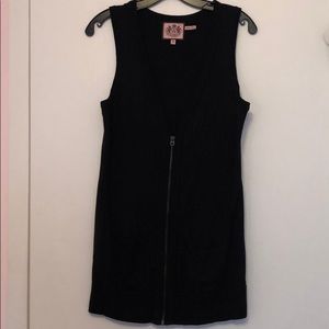 Juicy Couture Black Sweater Sleeveless Vest
